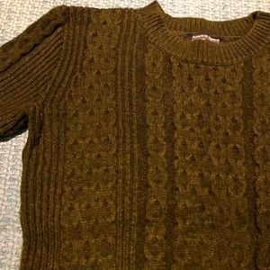 Cable Knit American Apparel Sweater